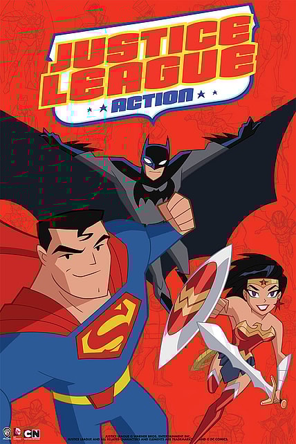 Justice League Action Poster