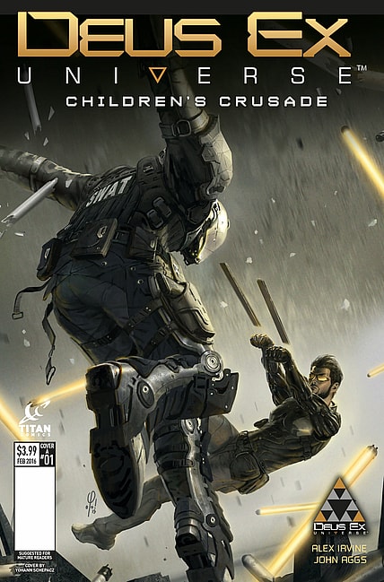Deus Ex #1 Cover