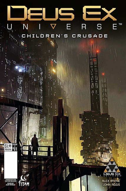 Deus Ex #1 Cover