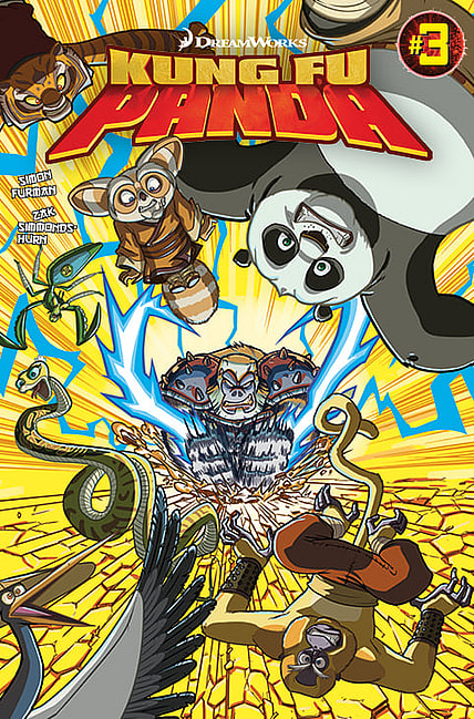 Kung Fu Panda #3 Cover