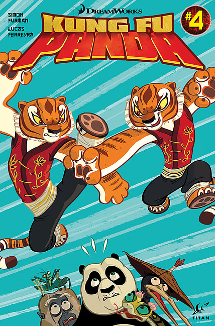Kung Fu Panda #4 Cover