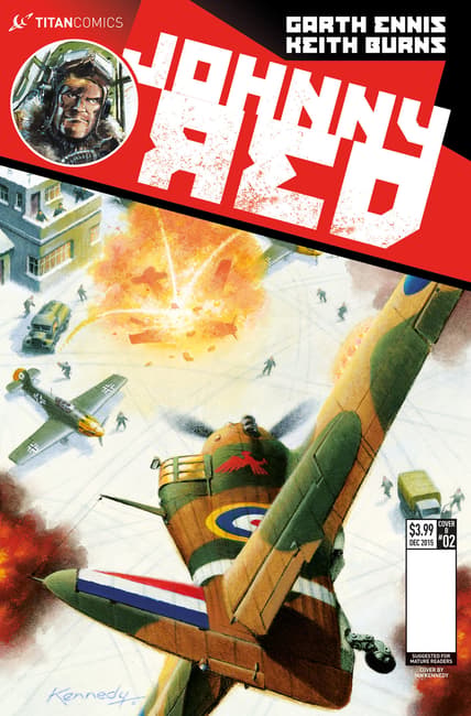 Johnny Red #2 Cover