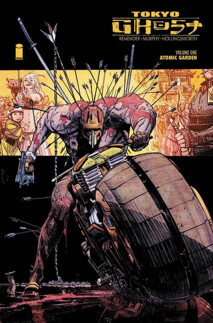 Tokyo Ghost, Volume 1: Atomic Garden Cover
