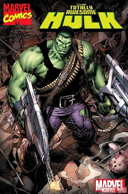 The Hulk 90s Variant Cover by Dale Keown