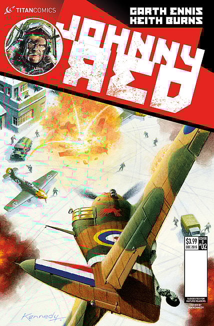 Johnny Red #2 Cover