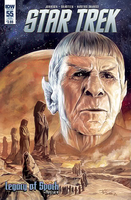 Star Trek #55 Legacy of Spock Part One Cover