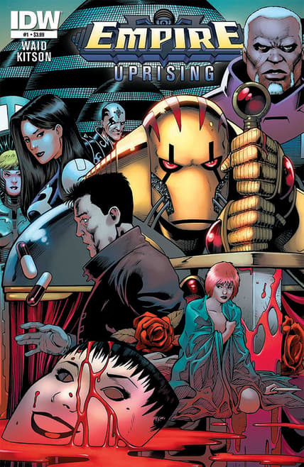 Empire Uprising Cover featuring Golgoth by Mark Waid and Barry Kitson