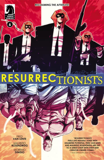 Resurrectionists #6 Fred Van Lente Maurizio Rosenzweig Moreno Diniso Dark Horse Comics
