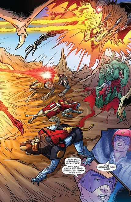 Voltron: From The Ashes #3 Preview Page