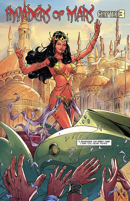 John Carter Warlord of Mars Preview Page
