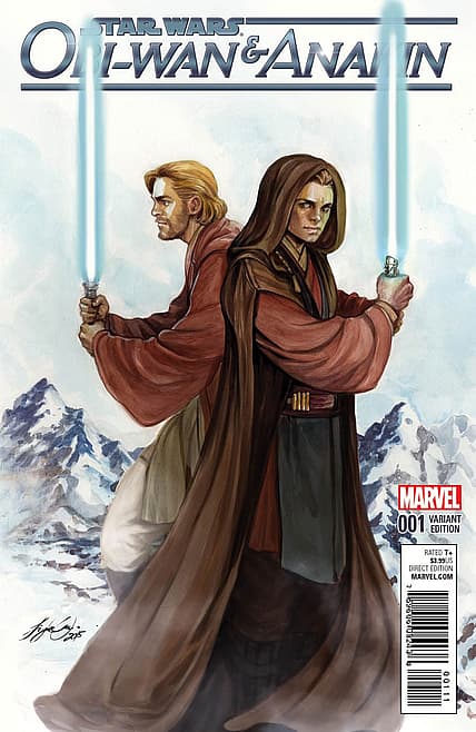 Star Wars: Obi-Wan & Anakin #1 Variant Cover by Siya Oum