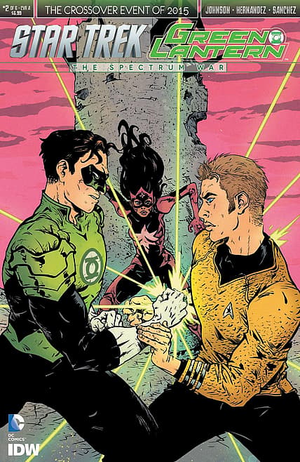 Star Trek/Green Lantern #2 Cover