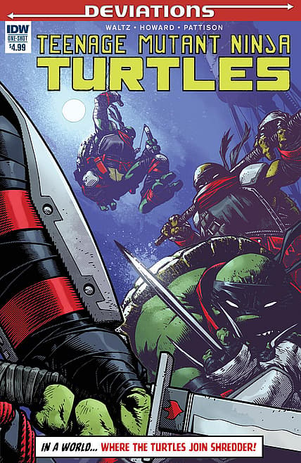 Comic Book Review: Teenage Mutant Ninja Turtles Deviations #1