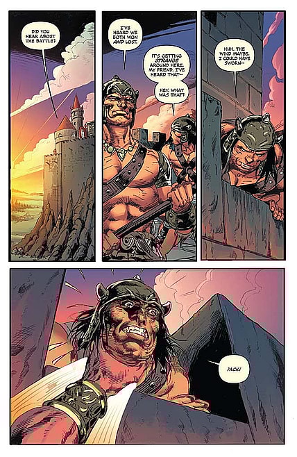 Red Sonja / Conan #3 Preview Page