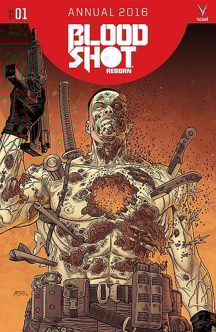 Bloodshot Reborn Annual 2016 #1 Cover