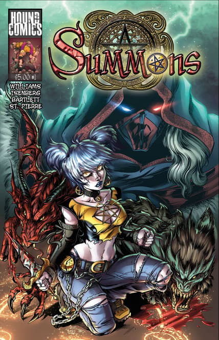 Summons_cover Hound Comics Jake Isenberg Bartlett Williams