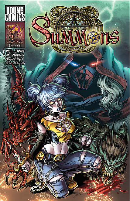 Summons_cover Hound Comics Jake Isenberg Bartlett Williams