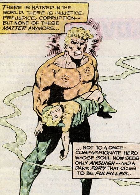 Black Manta and Aquaman - DC Comics