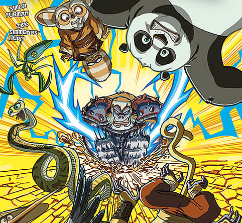 Kung Fu Panda #3 Cover