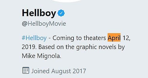 Hellboy movie