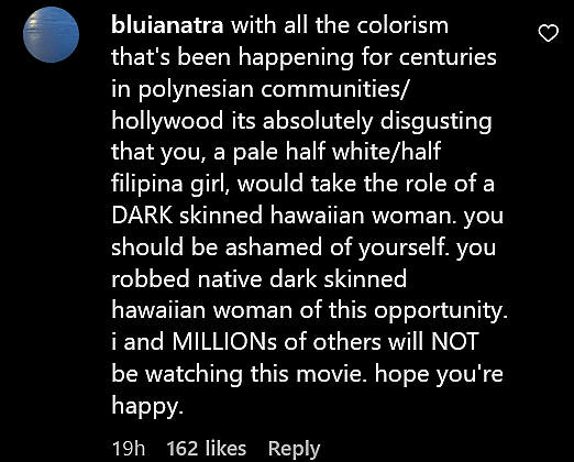 @Blueinatra weighs in on Sydney Elizabeth Agudong's casting in Disney's live-action 'Lilo & Stitch'