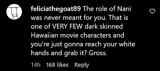 @feliciathegoat89 weighs in on Sydney Elizabeth Agudong's casting in Disney's live-action 'Lilo & Stitch'