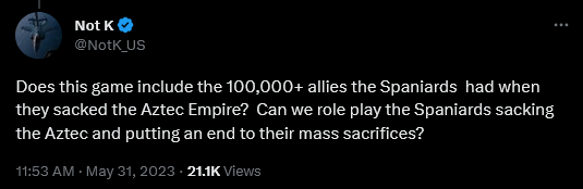 @NotK_US weighs in on Ecumene Aztec