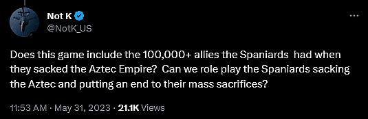 @NotK_US weighs in on Ecumene Aztec