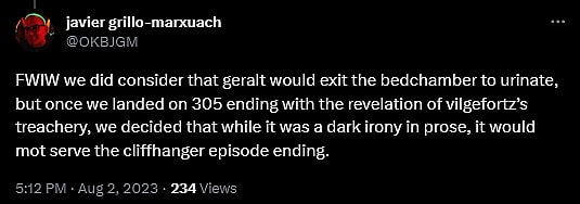 Javier Grillo-Marxuach weighs in on the changes made to the third season of Netflix's 'The Witcher'