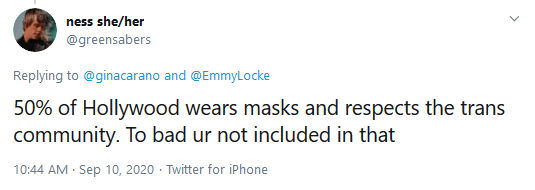 The Mandalorian Star Gina Carano Accused of Transphobia for Refusal to List Pronouns in Twitter Bio