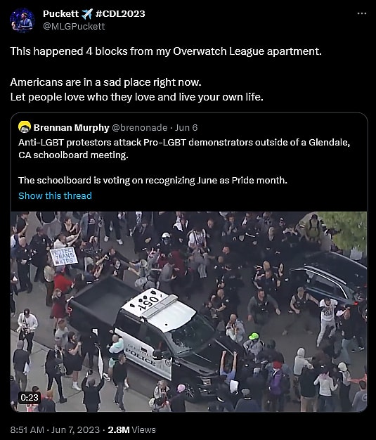 Chris "Puckett" Puckett weighs in on the recent Glendale School District LGBT protest