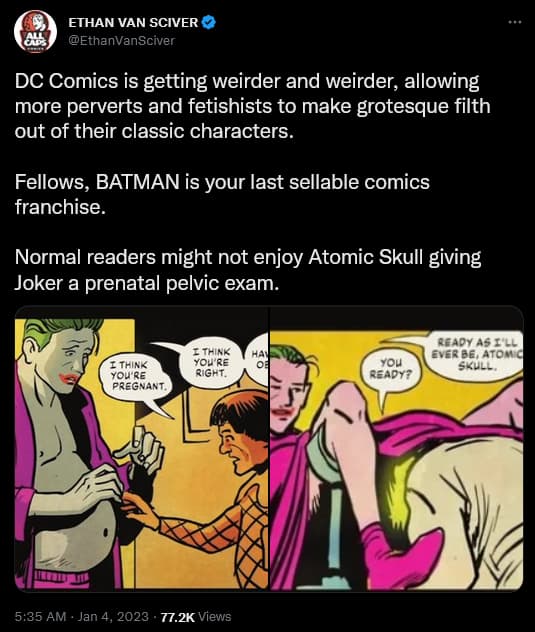 Archive Link Ethan Van Sciver via Twitter