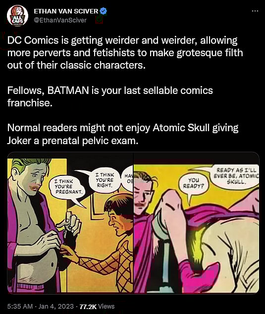 Archive Link Ethan Van Sciver via Twitter