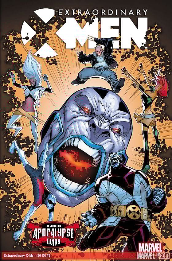 Extraordinary X-Men #8 Cover by Humberto Ramos