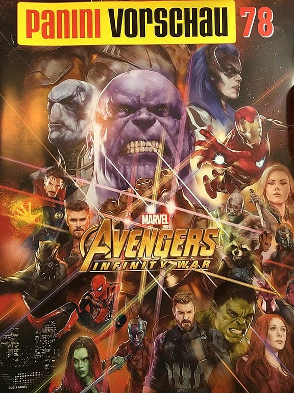 Avengers Infinity War German Magazine
