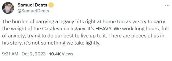 Castlevania Director