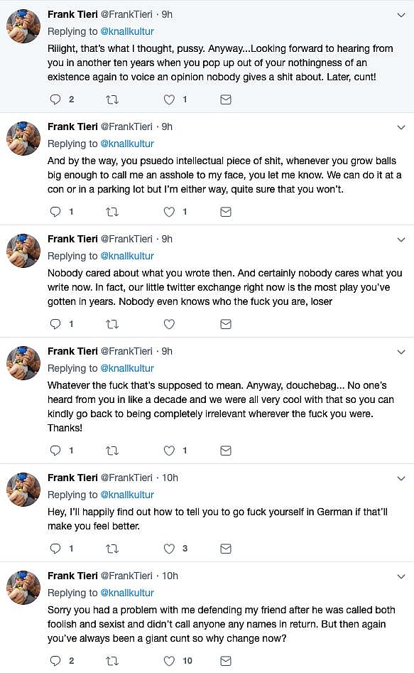 'Harley Quinn' Writer Frank Tieri Insults and Threatens Critic and Fan Following Criticism of 'Female Furies' Cover