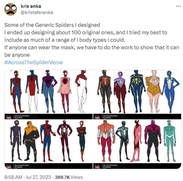 kris spider-verse