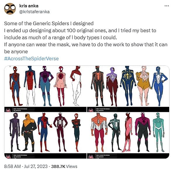 kris spider-verse