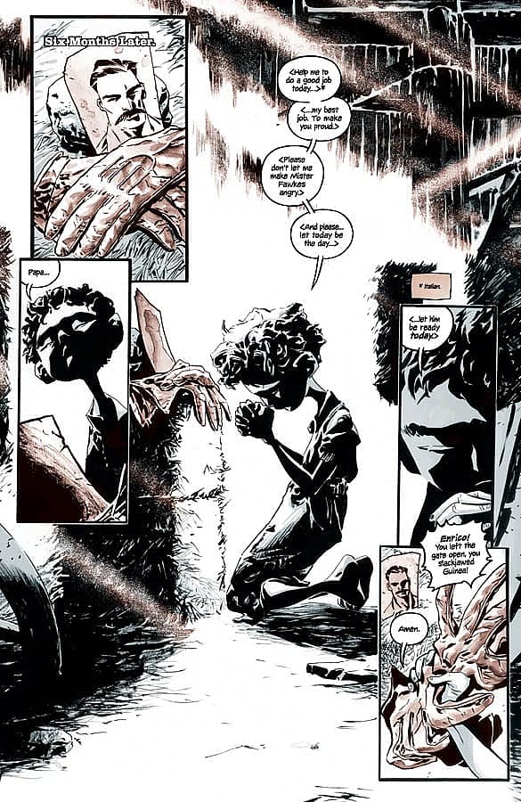 Four Eyes: Hearts of Fire #1 Preview Page