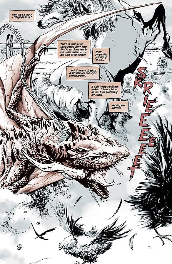 Four Eyes: Hearts of Fire #1 Preview Page