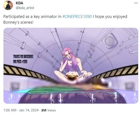 One Piece anime Jewelry Bonney