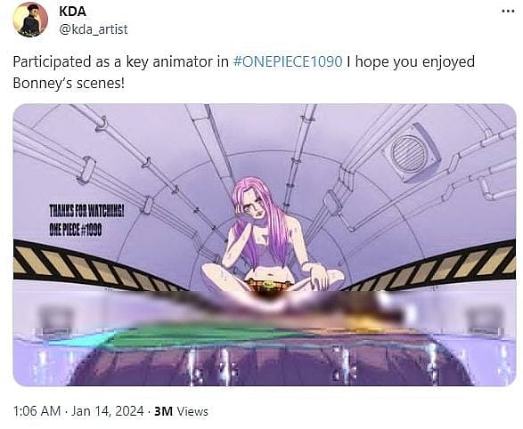 One Piece anime Jewelry Bonney