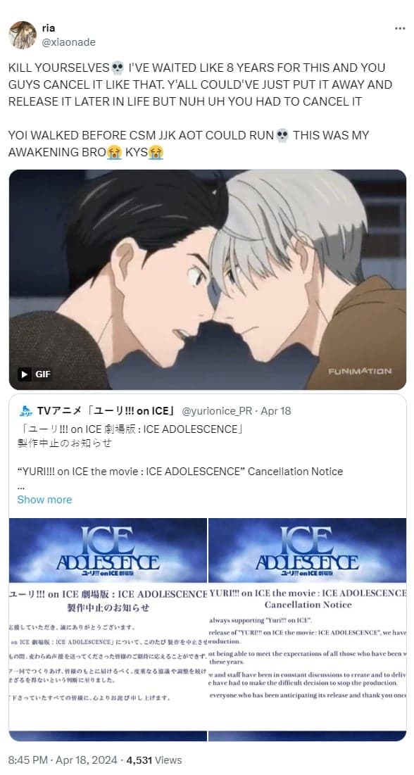 yuri on ice