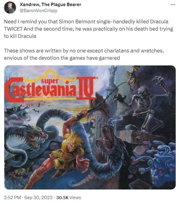 castlevania critic