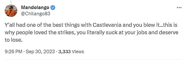 castlevania critic