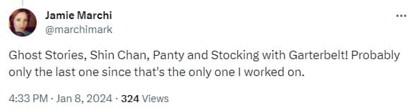 Marchi panty and stocking tweet