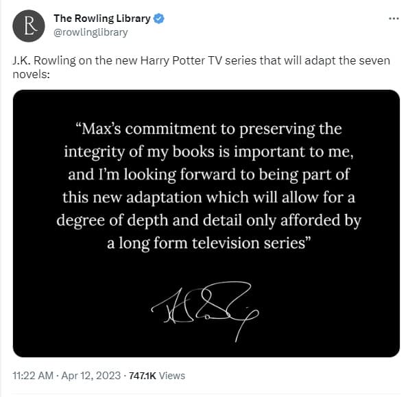 JK Rowling Library