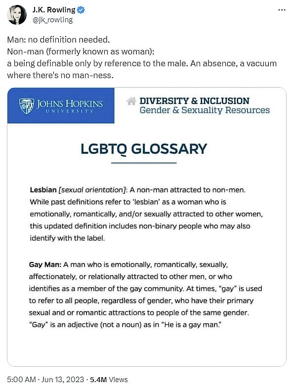 JK Rowling John Hopkins