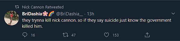 Nick Cannon retweet assassination 2